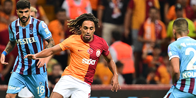 Galatasaray - Trabzonspor maçında ilginç olay