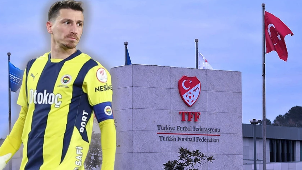 Galatasaray ve Beşiktaşlıları çılgına çeviren fotoğraf! Mert Hakan Yandaş TFF tesislerinde