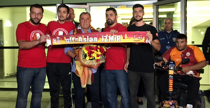 Galatasaray’a coşkulu karşılama