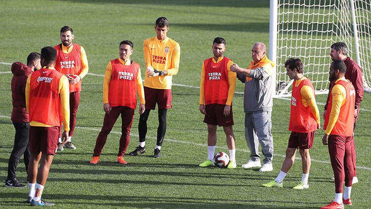 Galatasaray'da Falcao ve Seri antrenmana katılmadı