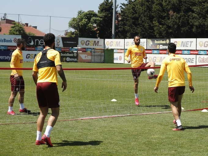 Galatasaray’da hazırlıklar sürüyor 