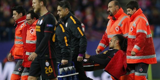Galatasaray'da sakatlık şoku