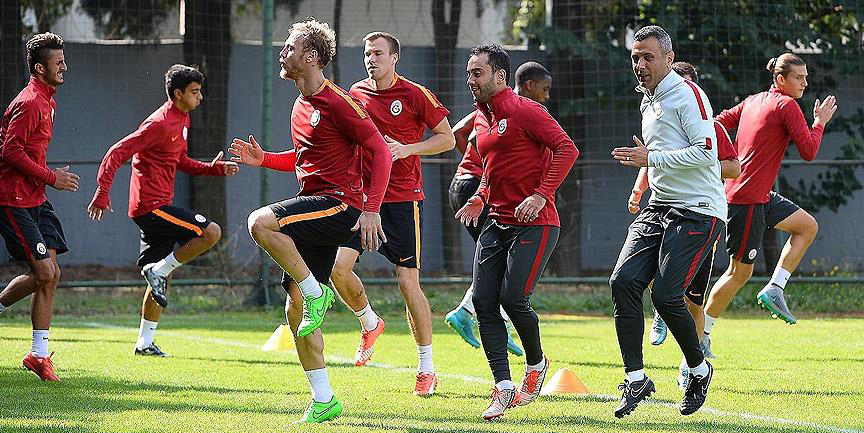 Galatasaray'da Süper Lig hazırlıkları sürüyor