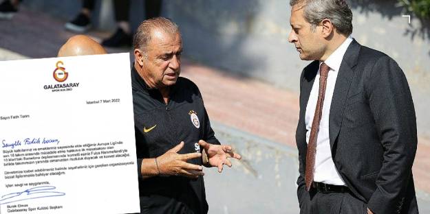 Galatasaray'dan Fatih Terim'e davet