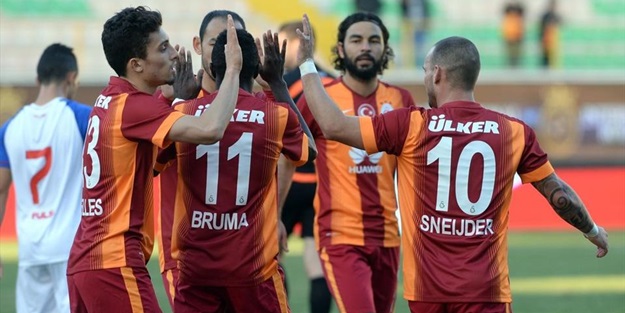 Galatasaray'dan gol şov: 6-0