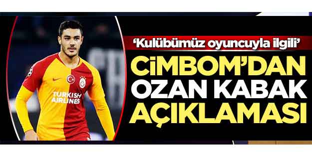 Galatasaray'dan Ozan Kabak açıklaması!