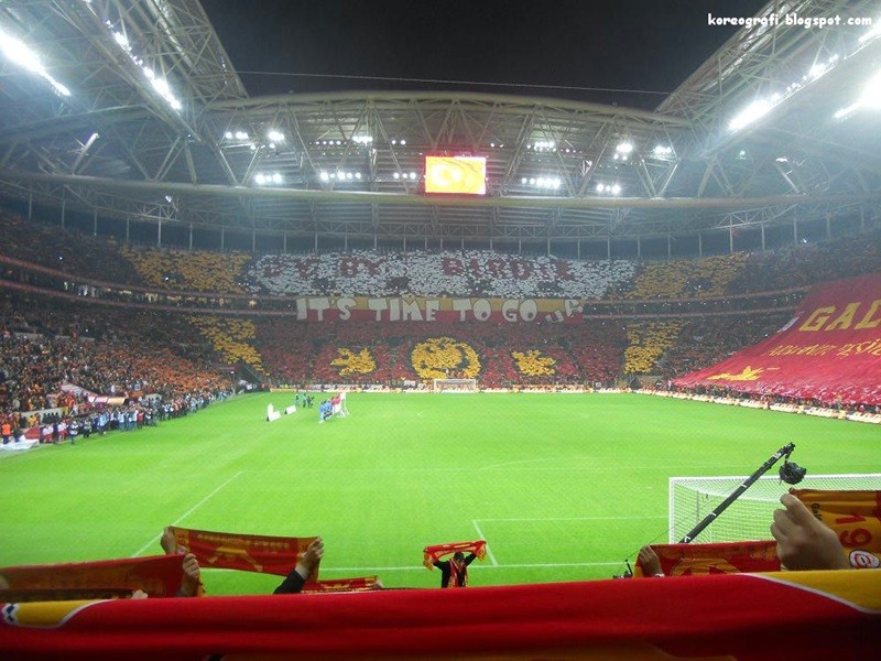 Galatasaray'ın mükemmel koreografileri!