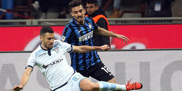 Galatasaray'ın rakibi Lazio, Inter'i devirdi