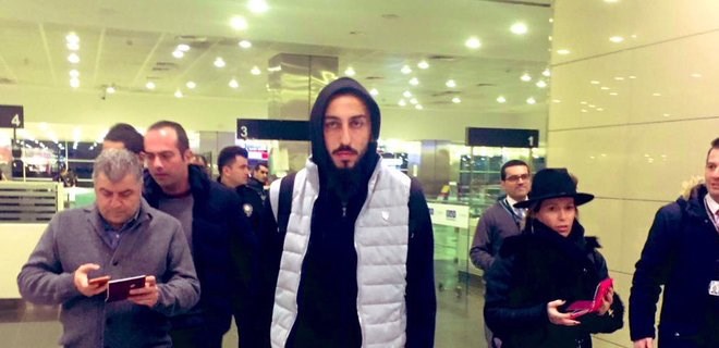 Galatasaray'ın yeni forveti İstanbul'da