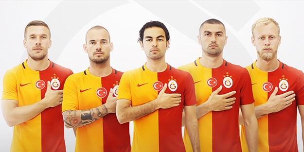 İşte Galatasaray'ın yeni formaları