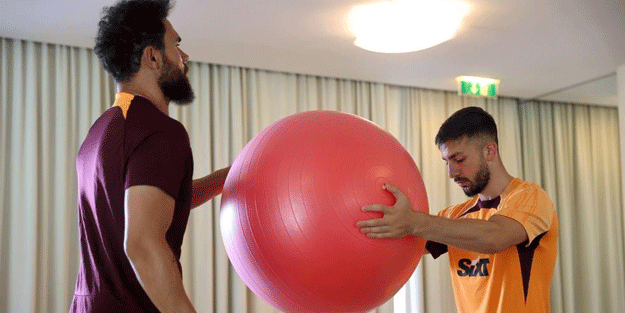 Halil Dervişoğlu kampa katıldı