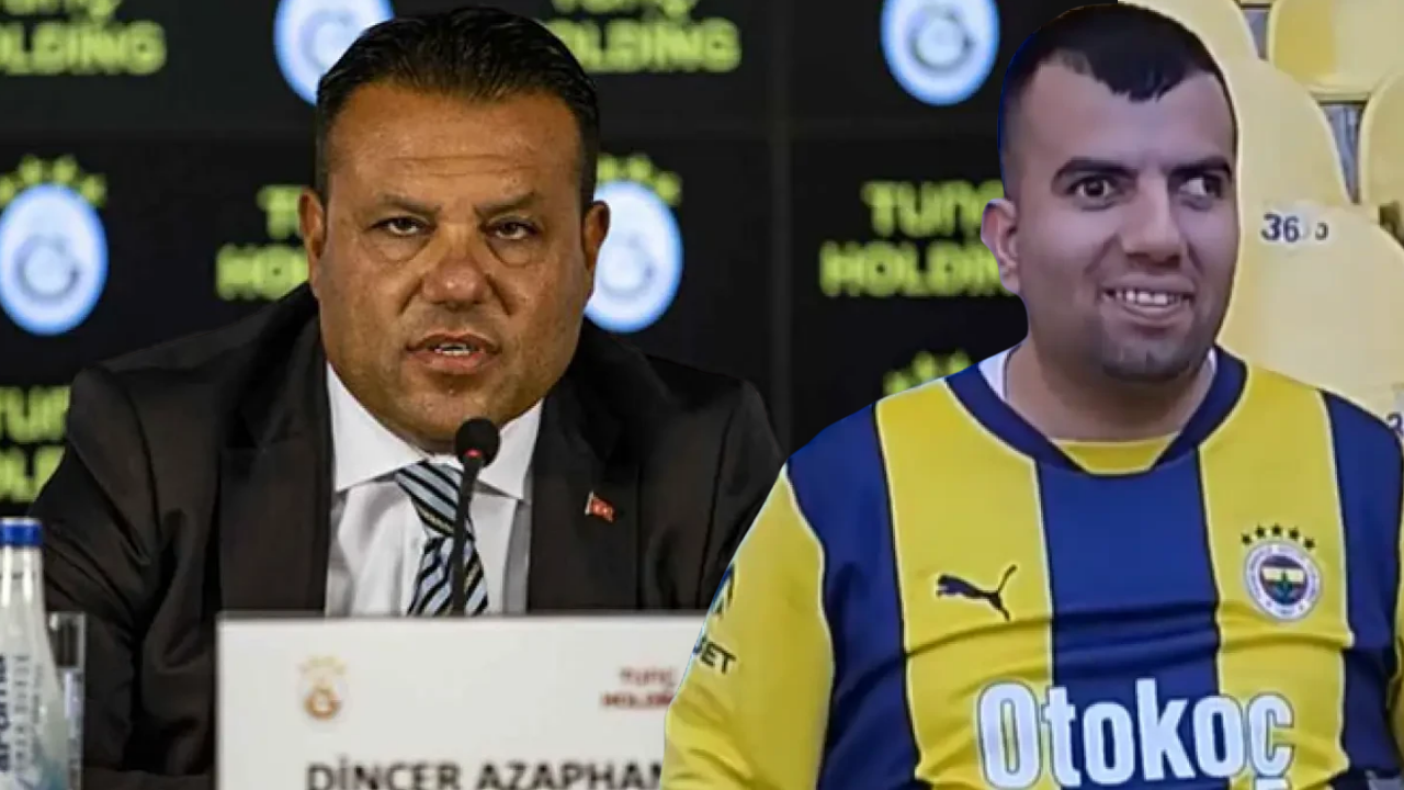 Galatasaraylı Dinçer Azaphan’dan Fenerbahçeli fenomene unutamayacağı hediye