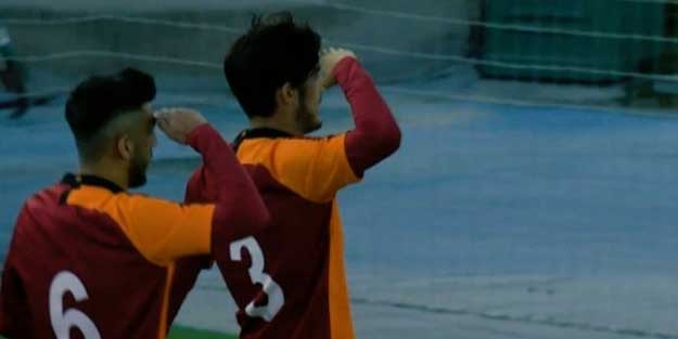 Galatasaraylı gençler İspanya'da tarih yazdı! Asker selamı gündem oldu