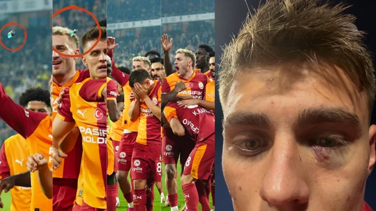 Galatasaraylı Kazımcan'ı kör edecekti! O magandaya ödül gibi ceza!