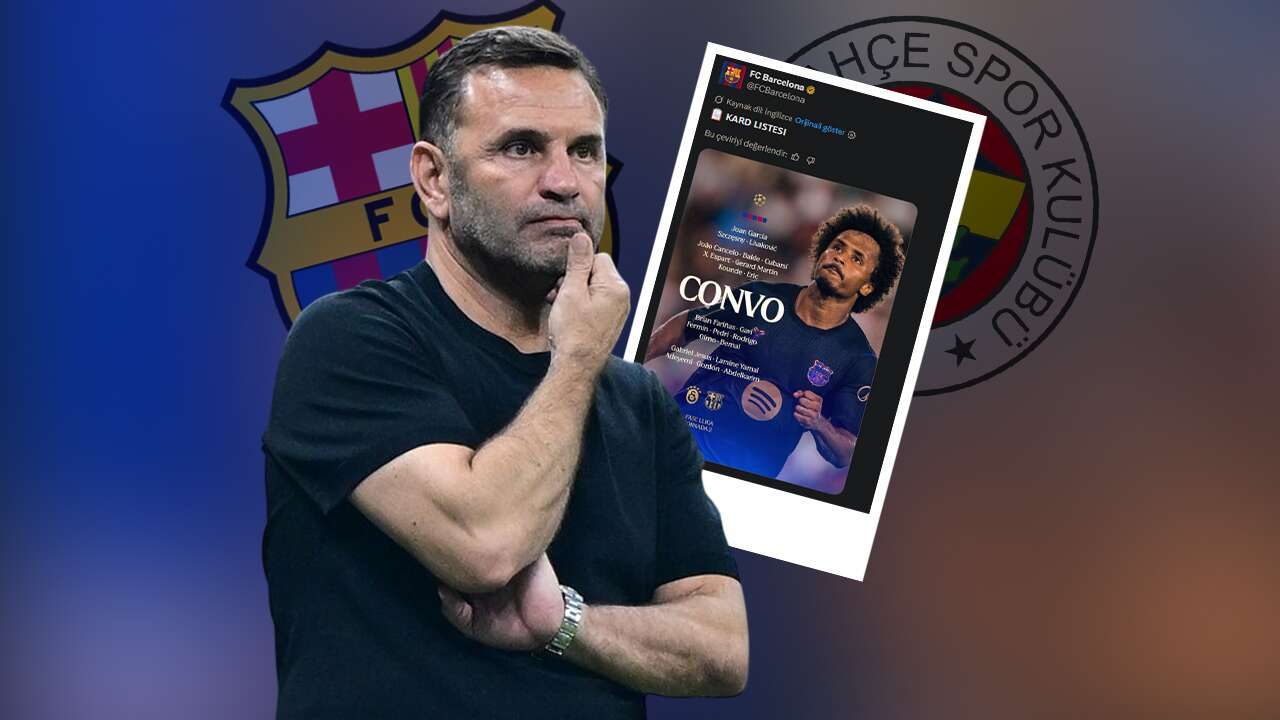 Galatasaraylılar çok kızacak: Barcelona'dan 'Fenerbahçe' göndermesi