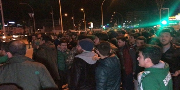 Galatasaray mağlubiyetinin ardından... Bursa'da olay çıktı!