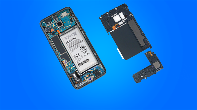 Galaxy S8 parçalarına ayrıldı