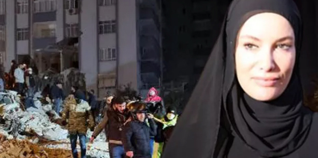 Gamze Özçelik Hatay'daki korkunç yıkımı paylaştı! Bakın ne yaptı...