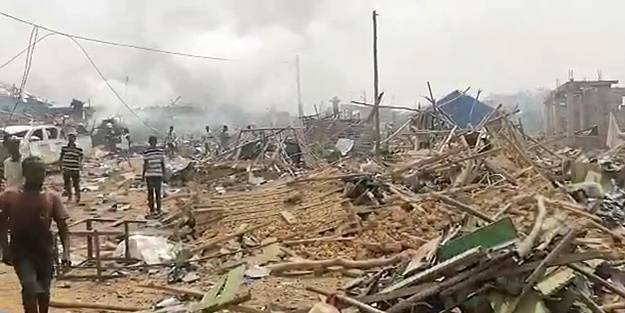 Gana'da patlama! Çok sayıda ölü var