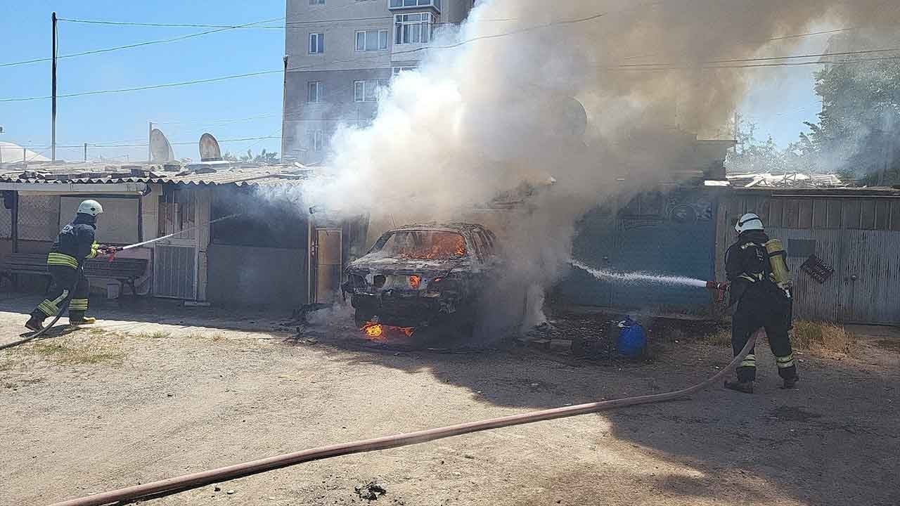 Garajda feci patlama sesleri!
