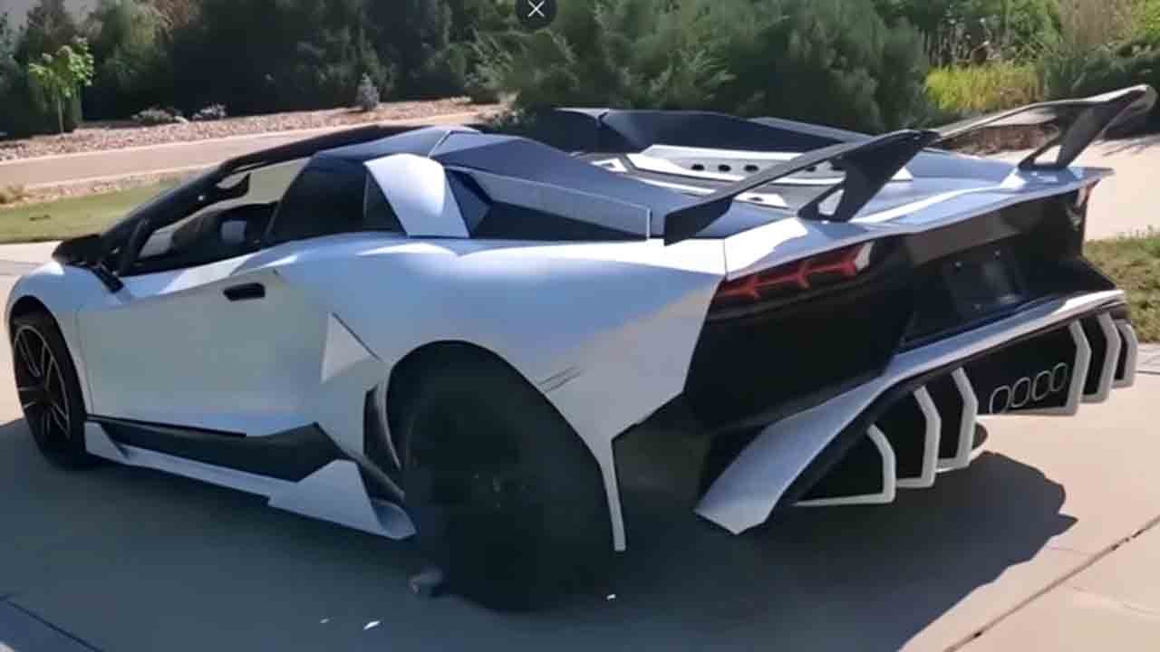 Garajda Lamborghini: Baba-oğul 3D yazıcıyla imkansızı başardı