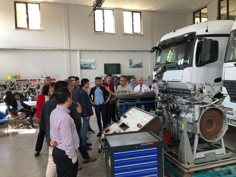 GASİMEP öğrencilerinden teknik inceleme gezisi 