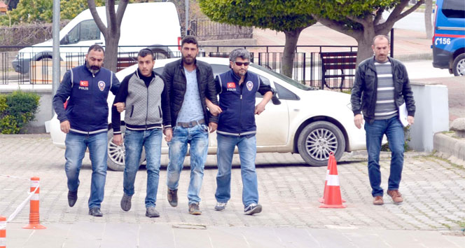 Gasp zanlıları polisten kaçamadı