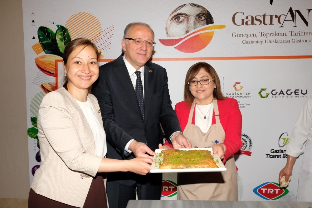 Gastroantep Festivali İstanbul’da tanıtıldı 