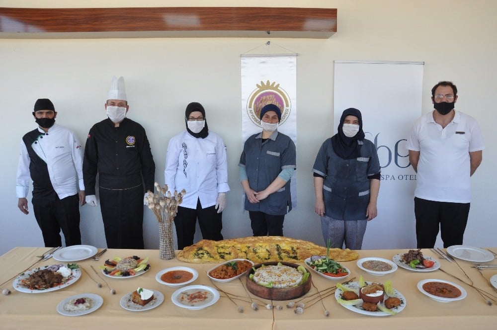 Gastronomi şehrinin dikkat çeken Ramazan sofrası 