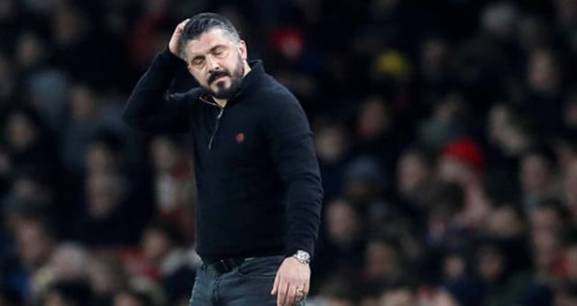 Gattuso'ya büyük şok! Neye uğradığını şaşırdı