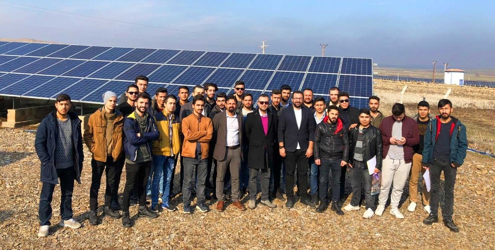GAÜN öğrencileri çolak enerji Ges’e gezi düzenledi 