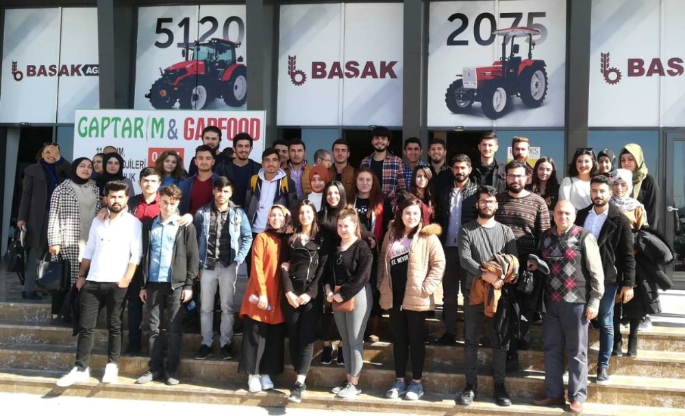 GAÜN öğrencileri fuara katıldı 