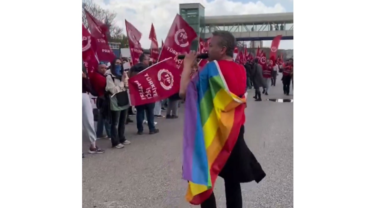 "Gay İrfan"dan 1 Mayıs provokasyonu