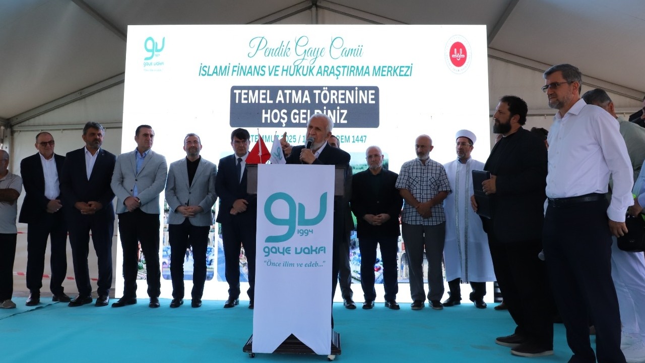 Gaye Camii ve İslami Finans ve Hukuk Araştırma Merkezi’nin temeli atıldı