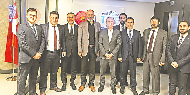 Gayrimenkul borsası, Varlık Fonu yöneticilerine anlatıldı