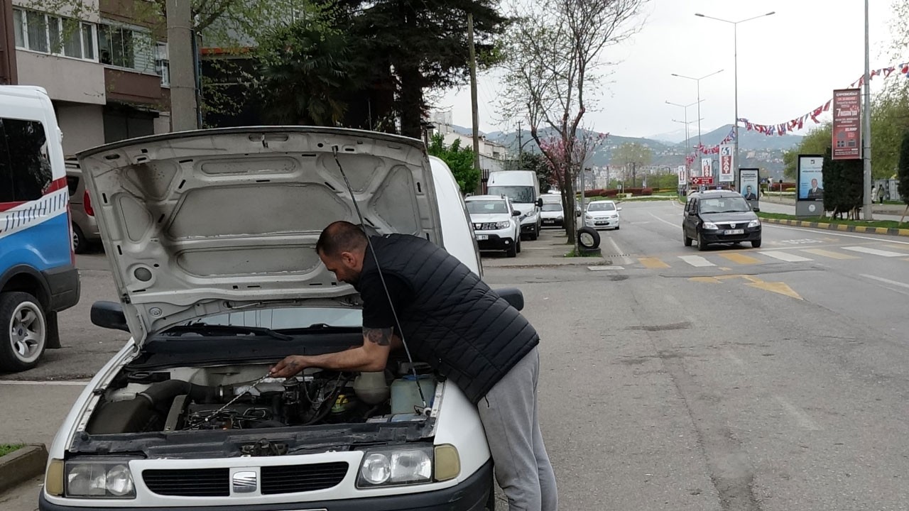 Gaz teli koptu bu yöntemi buldu! Karadeniz'in pratik zekasına en iyi örnek