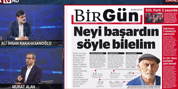 Gazete vatandaşa ulaşmadan rezil oldular! Erdoğan Birgün'ü ters köşeye yatırdı