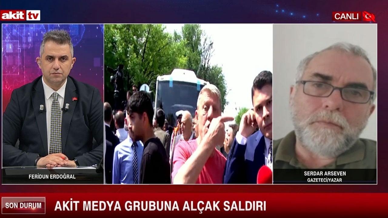 Gazeteci Arseven, Akit Medya’ya yönelik saldırıya 