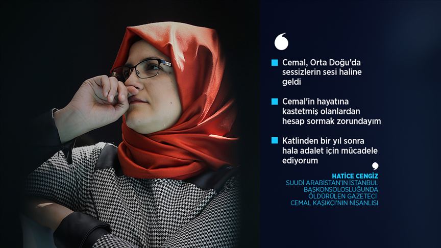  Gazeteci Cemal Kaşıkçı cinayetinin 1. yılında nişanlısını Time için yazdı