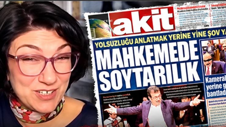 Gazeteci Ece Sevim’in ‘Akit Gazetesi’ üzerinden İmamoğlu yorumu viral oldu
