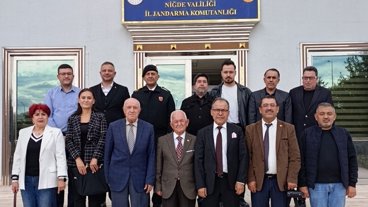 Gazeteciler Cemiyetinden jandarma ve emniyete ziyaret!