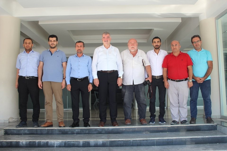 Gazeteciler ve yazarlar Başkan Turanlı ile bir araya geldi 