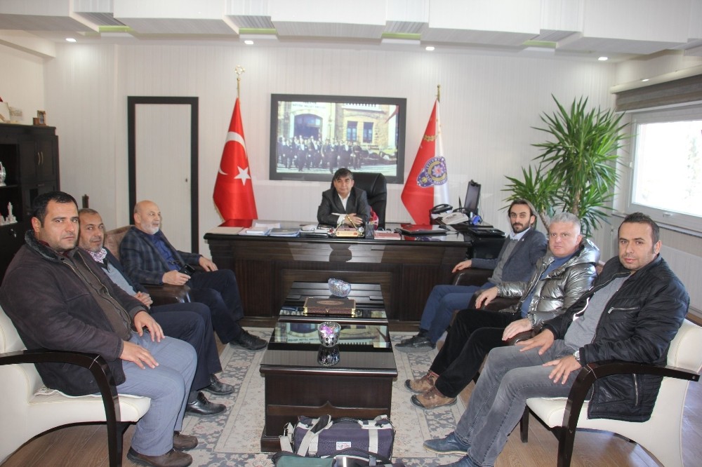 Gazetecilerden Emniyet Müdürü Karabulut’a ziyaret 