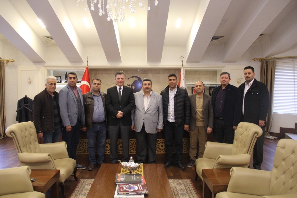 Gazetecilerden Emniyet Müdürü Selçuk Doğuş’a ziyaret 