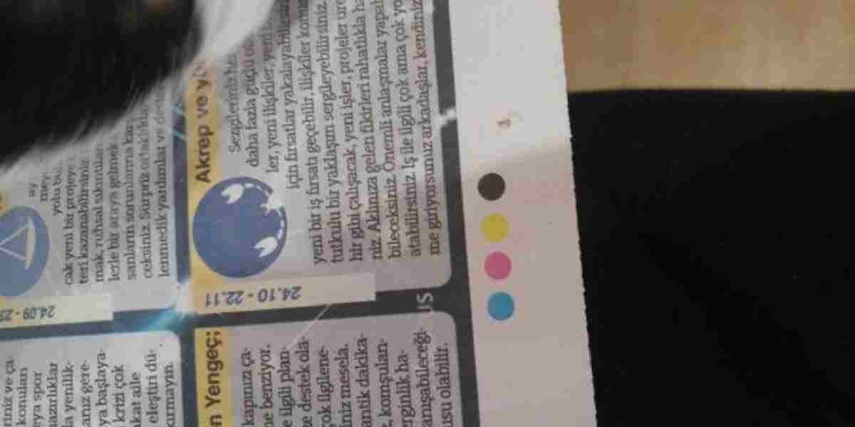 Gazetelerde hep görüp merak ediyorduk! Sayfalardaki o renkli noktalar bakın ne işe yarıyormuş?