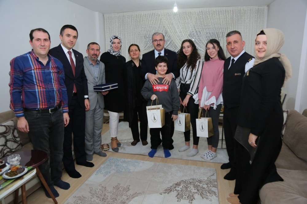 Gazi Nedim Şen’e ziyaret 