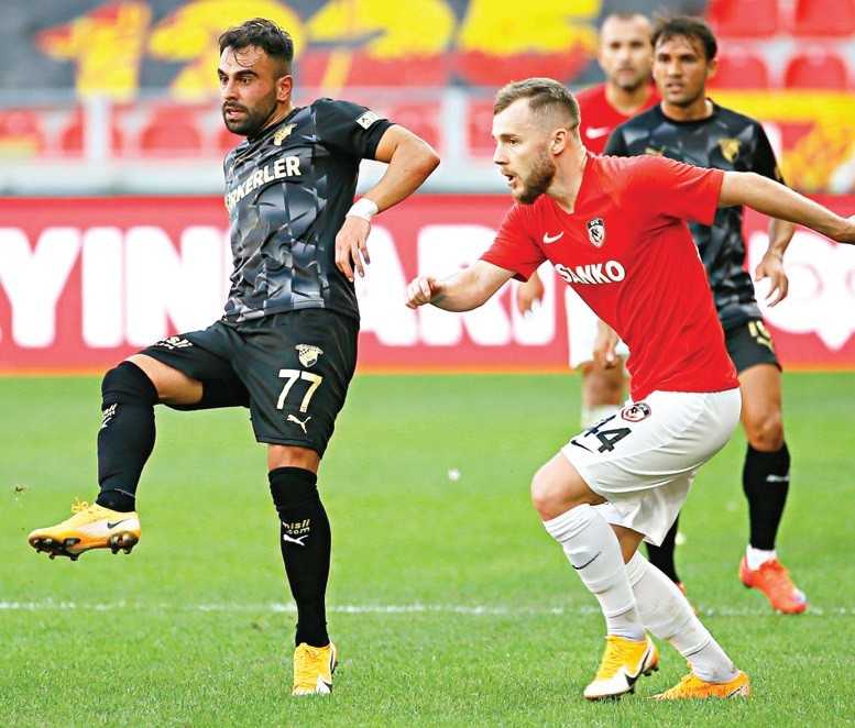 Gaziantep, 1 puanı son anda kurtardı