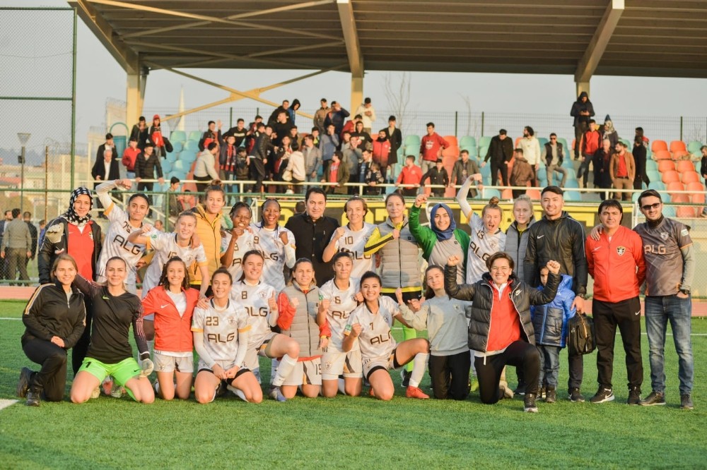 Gaziantep Alg Spor kazanmaya devam ediyor 