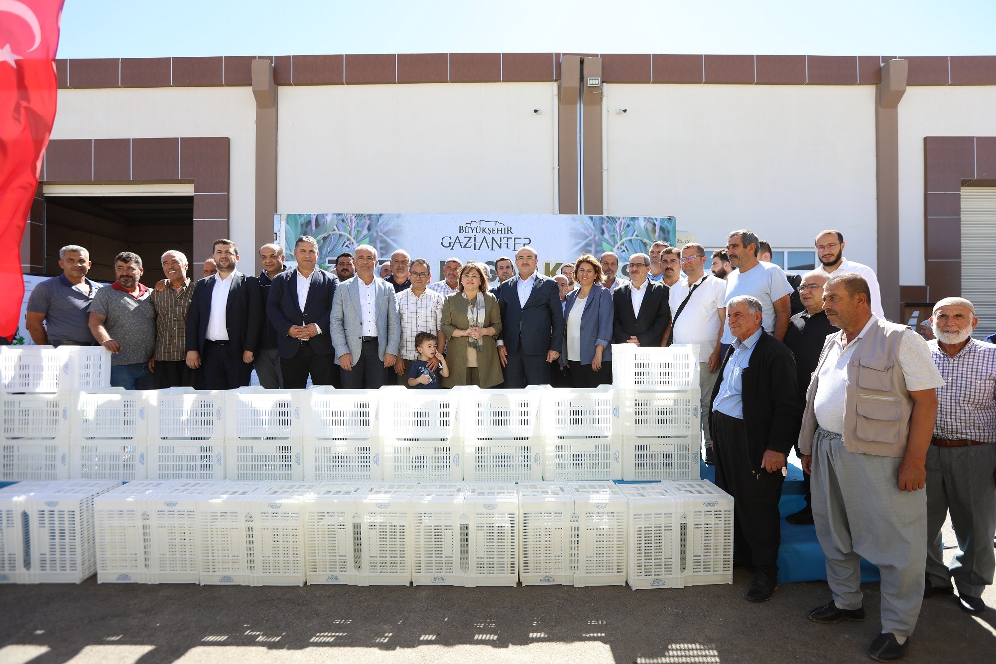 Gaziantep Büyükşehir, zeytin üreticilerine 40 bin hasat kasası dağıtacak