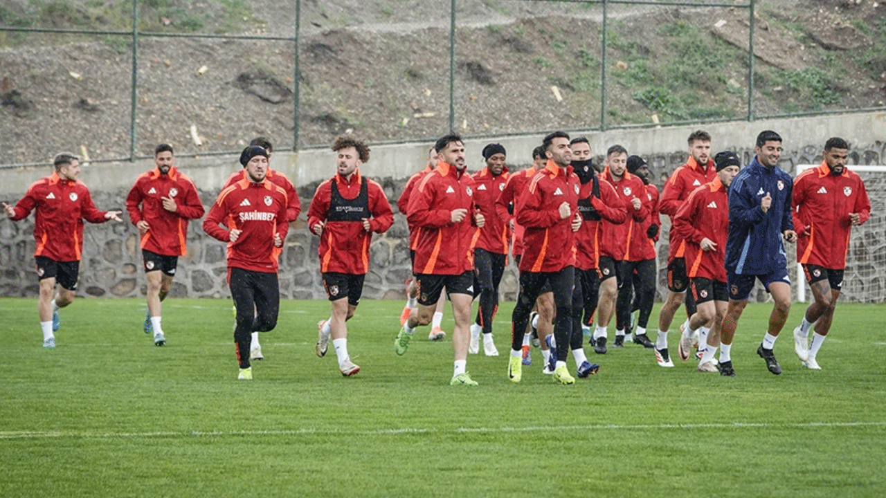 Gaziantep FK, Göztepe maçının hazırlıklarını sürdürdü